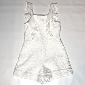 GB Girls~ Romper/ White/ Size 12